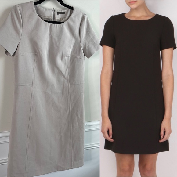 Peserico short sleeve career office work shift dress size 44‎ made in Italy - Picture 1 of 11